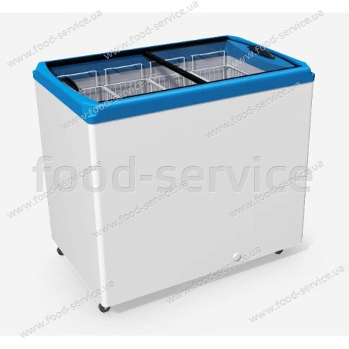 Морозильный ларь с прямым стеклом Juka M300P
